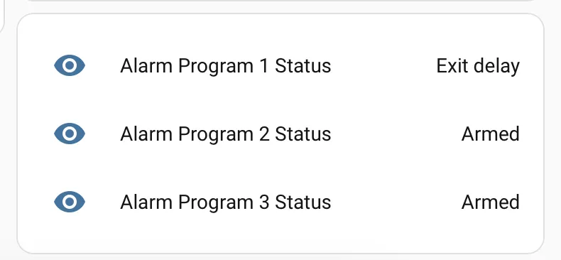 Home Assistant Lovelace card